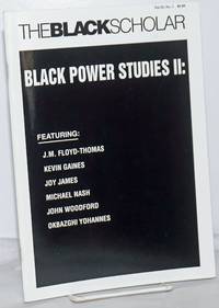 The Black Scholar: Volume 32, Number 1, Spring 2002: Black Power Studies II by editor-in-chief and publisher Robert - 2002 - from Bolerium Books Inc., ABAA/ILAB (SKU: 254403)