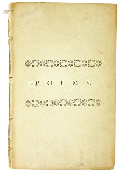Poems. By the late Josias Lyndon Arnold, Esq; of St. Johnsbury (Vermont) formerly of Providence and a tutor in Rhode-Island College