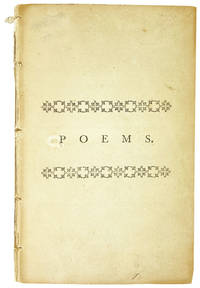 Poems. By the late Josias Lyndon Arnold, Esq; of St. Johnsbury (Vermont) formerly of Providence and a tutor in Rhode-Island College
