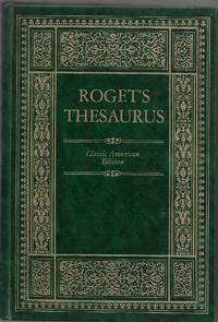 Thesaurus of English Words and Phrases by John Lewis Roget, Samuel Romilly Roget Peter Mark Roget - 1988