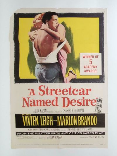 A Street Car Named Desire" Movie Poster