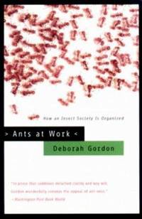 Ants at Work : How an Insect Society Is Organized by Deborah Gordon - 2000