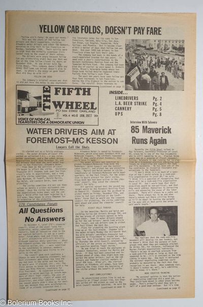 The Fifth Wheel: Voice of Nor-Cal Teamsters for a Democratic Union; Vol. 6 No. 6, Jan. 1977