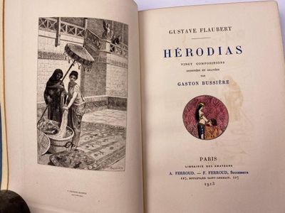 Hérodias Vingt compositions dessinées et gravés par Gaston Bussière. (photo 2)