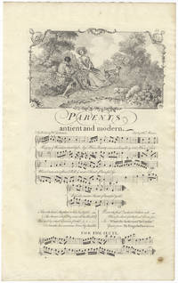 Parents antient and modern. The Words by Mr. Lockman. Set by Mr. Monro. Plate 32 from George Bickham's The Musical Entertainer