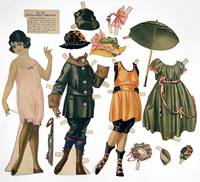 Little Polly Dress-Up Paper Doll No. 731