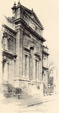 Christ Church Philadelphia by O. R. Eggers  Original Print 1922