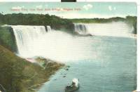 General view from Steel Arch Bridge, Niagara Falls, early 1900s unused Postcard