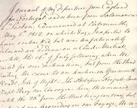image of Manuscript Peninsular War Journal
