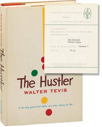 cover of The Hustler (First Edition, review copy)