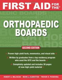 First Aid for the Orthopaedic Boards, Second Edition (A & L REVIEW)