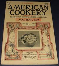 cover of American Cookery Magazine Aug-Sept 1939