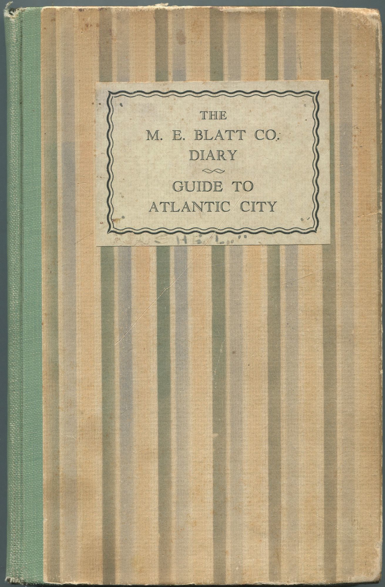 The M. E. Blatt Co. Guide to Atlantic City. Almana