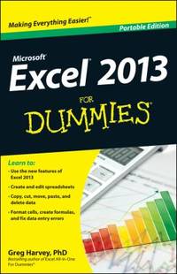 Excel 2013 for Dummies, Portable Edition