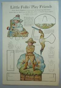 Military Movable Rocking Paper Doll - Little Folk's Play Friends, LHJ, Uncle Sam's Fighters - Dickie A. Medalwinner 1919