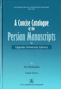 A Concise Catalogue of the Persian Manuscripts in…