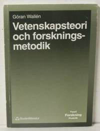 Vetenskapsteori och forskningsmetodik. Teori,…