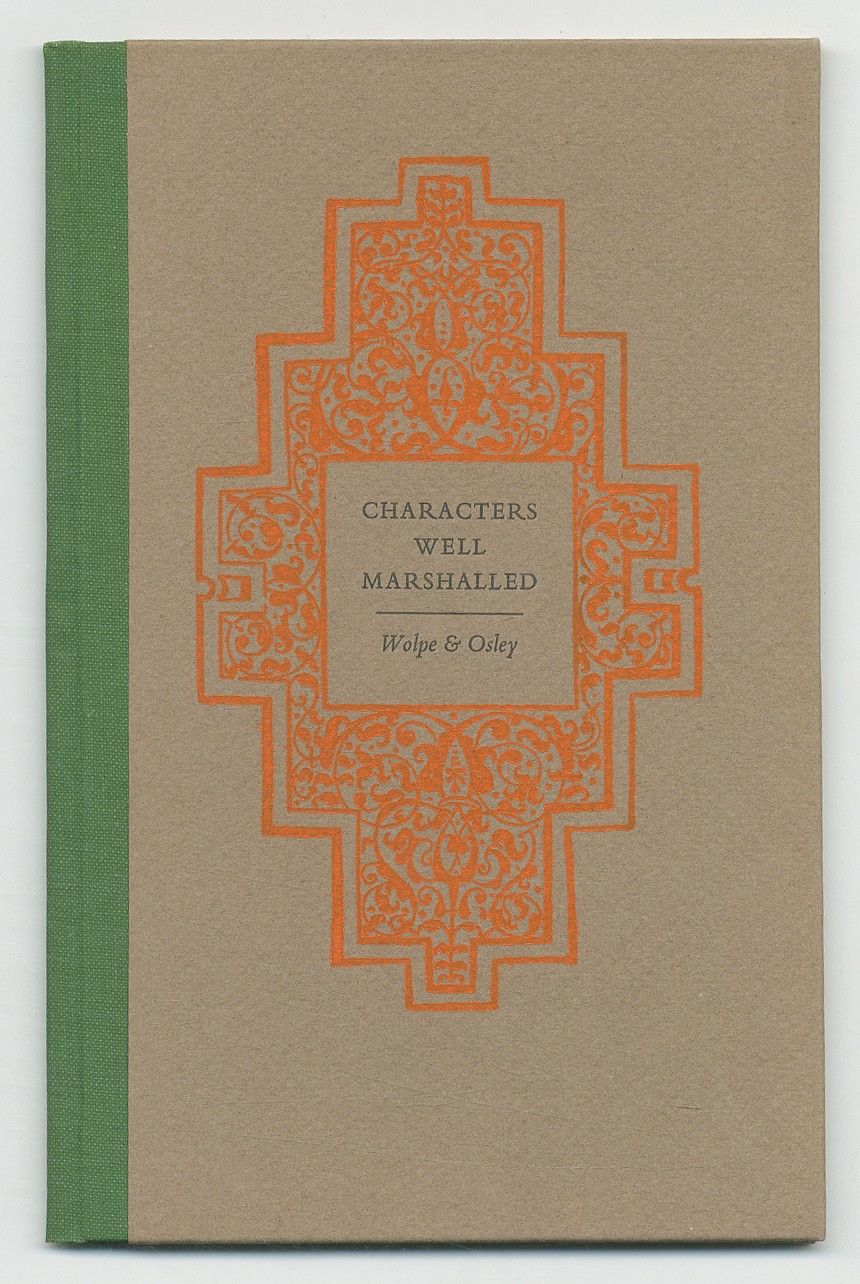 Characters Well Marshalled. Gutenberg's Portrait i