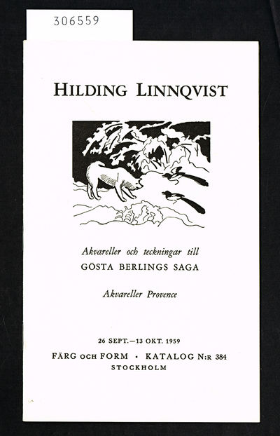Hilding Linnqvist. Akvareller och teckningar till…