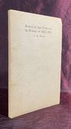 [VOYAGE AROUND THE CAPE OF GOOD HORN]. Boston to San Francisco in Winter of 1862-1863