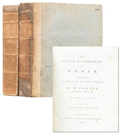 The Iliad and Odyssey of Homer translated into English Blank Verse
