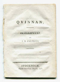 Qvinnan, skaldstycke.