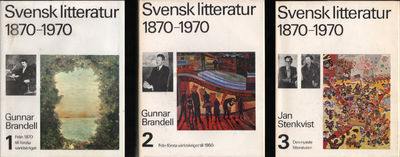 SVENSK LITTERATUR 1870-1970, 1-3. Från 1870 till…