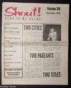Shout! dare to be heard; #26, Nov. 1999: Two Cities, Two Pageants, Two Titles