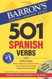 image of 501 Spanish Verbs (501 Verbs) (6th Edition)
