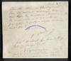 Paul Verlaine Handwrites A Letter Mentioning Manuscripts