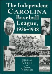 cover of The Independent Carolina Baseball League, 1936-1938