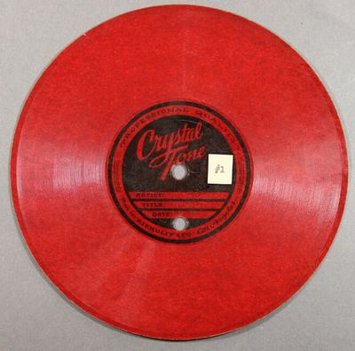 Los Angeles: Crystal Tone Records, made for Kierulff & Co., n.d., 1942. Four 78-rpm 6½