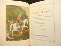 A California Gold Rush Miscellany; Comprising: the Original Journal of Alexander Barrington, Nine Unpublished Letters from the Gold Mines, Reproductions of Early Maps and Towns from California Lithographs; Broadsides, etc. etc. by Barrington, Alexander; Grabhorn, Jane Bissell (Editor); Parker, Arvilla (Initials) - 1934