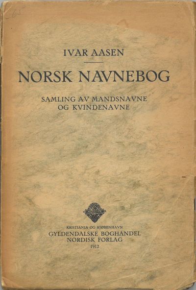 Norsk navnebog. Samling af mandsnavne og…
