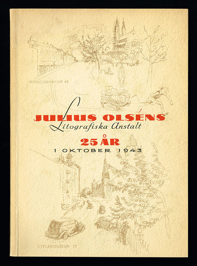 Julius Olséns Litografiska Anstalt 25 år i…