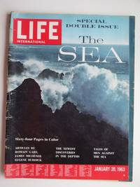 image of Life: international edition, vol. 34 no. 1 January 28 1963. Special double issue - the sea