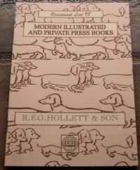 R F G HOLLETT &amp; SON Occasional List 98 Modern Illustrated And Private Press Books - 