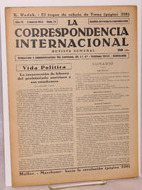 image of La Correspondencia internacional; revista semanal, año VI, num.12, 2 marzo 1934