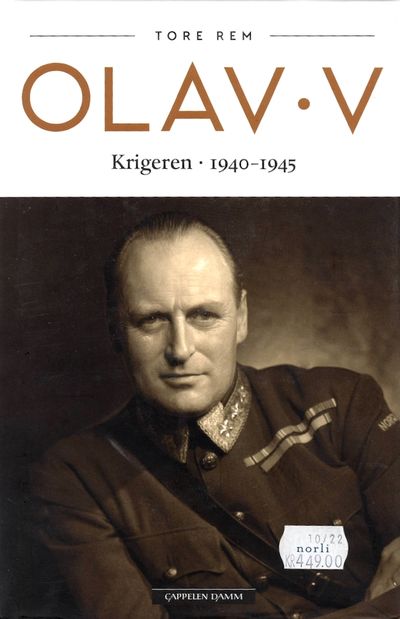 Olav V. Krigeren 1940-1945.
