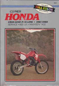 HONDA CR60-125R PRO-LINK MOTORCYCLE SERVICE REPAIR MANUAL by Staff, Penton - 2000