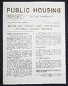 Public Housing Report to the Community June 1951, vol. 1 no. 4