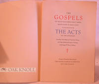 Prospectus For THE GOSPELS OF SAINT MATTHEW, SAINT MARK, SAINT LUKE & SAINT JOHN TOGETHER WITH THE ACTS OF THE APOSTLES - 