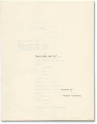 Easy Come, Easy Go (Original typescript for an unproduced television episode)