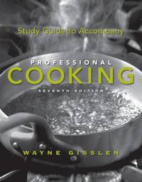 Professional Cooking