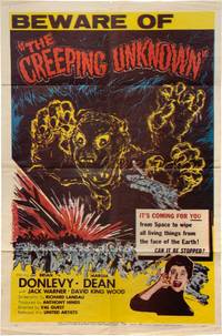 The Quatermass Experiment [The Creeping Unknown] (Original one sheet poster for the 1955 British film)