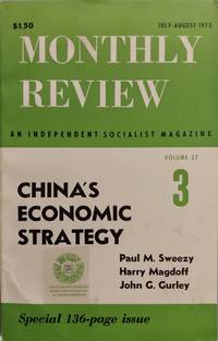 Monthly Review An Independent Socialist Magazine July August 1975 Volume 27 3