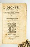 View Image 3 of 3 for DE PERFECTO MUNDI CONTEMPTU OPUSCULUM Inventory #ST20621-2