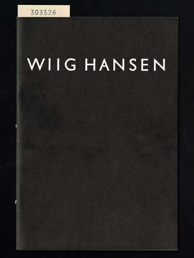 Svend Wiig Hansen. Målninger [!], skulptur,…