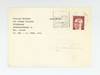 Exhibition postcard: William Wegman Bei Konrad Fischer (14 January-10 February 1972)