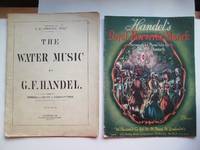 image of Royal Fireworks musick arranged for piano solo by Granville Bantock, with, The Water Music arranged and edited by Josiah Pittman (2 pieces of sheet music)